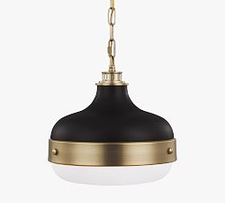 Open Box:  Dancey Metal &amp; Glass Pendant