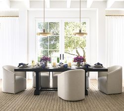 Baldwin Upholstered Barrel Back Dining Chair