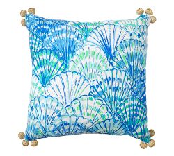 Lilly Pulitzer Seeing Stars Embroidered Reversible Pillow