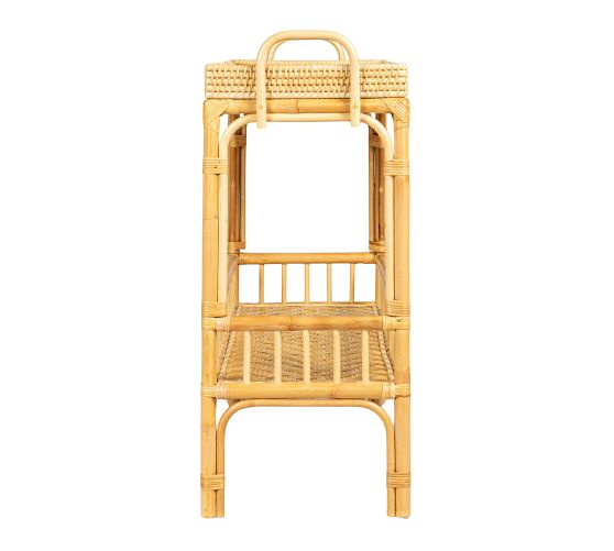 Peni Rattan & Bamboo Console Table - Thumbnail 4