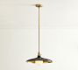 Farmhouse Metal Pole Pendant (18")