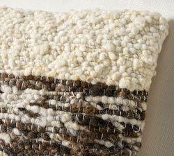 Wola Textured Handwoven Lumbar Pillow