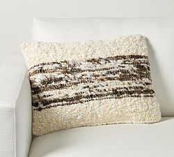 Wola Textured Handwoven Lumbar Pillow