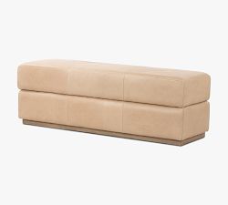 Cantera Leather Bench