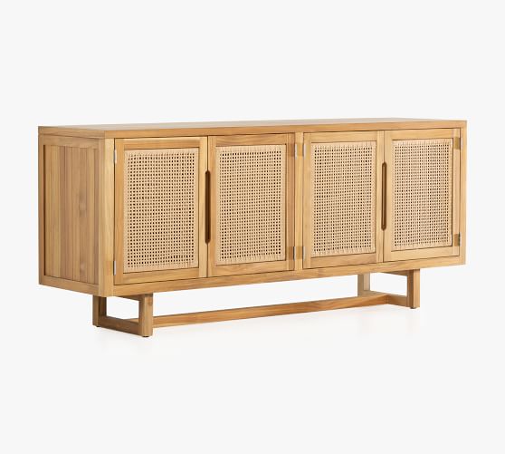 Dolores Rectangular Outdoor Buffet - Thumbnail 2