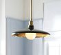 Farmhouse Metal Pole Pendant (18")