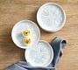 Chambray Tile Stoneware Appetizer Plates - Set of 4