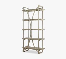 Colette Metal Etagere Bookcase (42")
