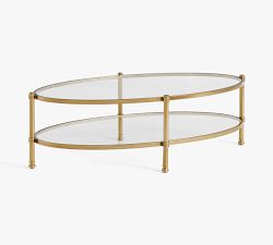Everson Oval Coffee Table (59&quot;)