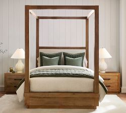 Oakleigh Upholstered Canopy Bed