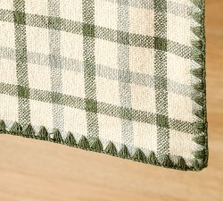 Theo Plaid Cotton Table Runner
