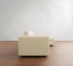 Carmel Slim Arm Modular Chaise Sectional (107"&ndash;139")