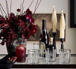 Etched Ghost Drinking Glasses