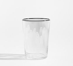 Etched Ghost Drinking Glasses