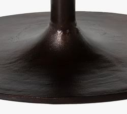 Collier Metal Oval Coffee Table (55")