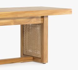 Dolores Teak Outdoor Dining Bench