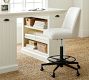 Layton Upholstered Swivel Drafting Chair