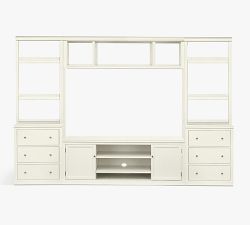 Logan 6-Piece Entertainment Center (110&quot;- 134&quot;)