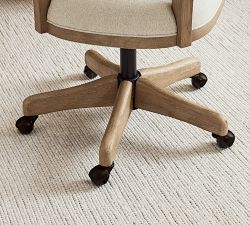 Windom Upholstered Swivel Desk Chair