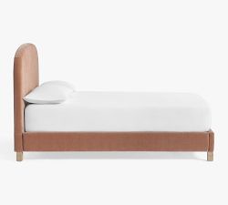 Arlo Upholstered Crowned Bed