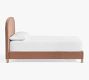 Arlo Upholstered Crowned Bed