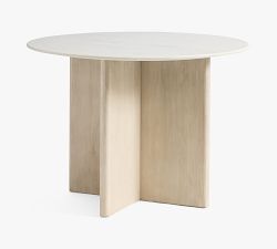 Cayman Round Marble Dining Table (47.5&quot;)