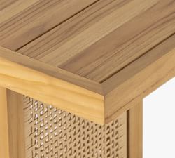 Dolores Teak Outdoor Dining Bench