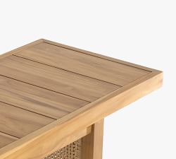 Dolores Teak Outdoor Dining Bench