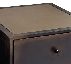 Flynn Mini Metal Nightstand