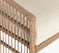 Ivette Wicker Outdoor Lounge Chair