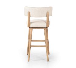 Pardy Upholstered Swivel Stool