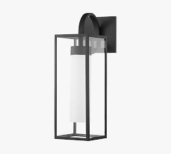 Percie Outdoor Metal Sconce