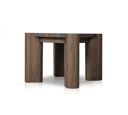 Goldfinch Reclaimed Wood Square Outdoor End Table (25")