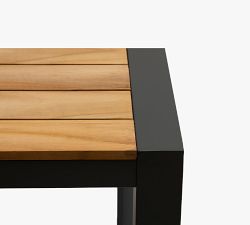 Lafayette Teak Rectangular Outdoor Dining Table (63")