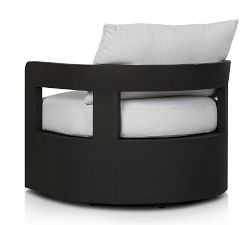 Matteo Metal Swivel Outdoor Lounge Chair