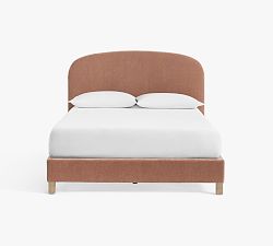 Arlo Upholstered Crowned Bed