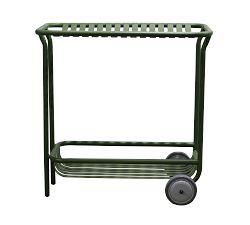 Kaylin Metal Outdoor Bar Cart (32.5")