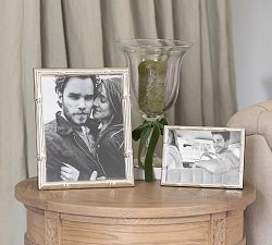 Silver Plated Bamboo Picture Frame