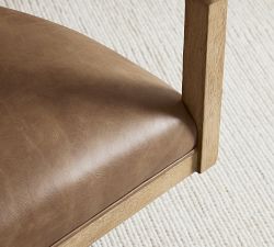 Windom Leather Swivel Desk Chair