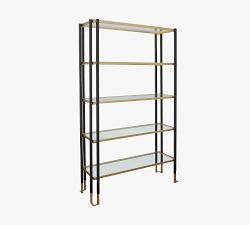 Keller Glass Etagere Bookcase (47.5")