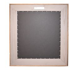 Ricson Handcrafted Rectangular Wood Mirror
