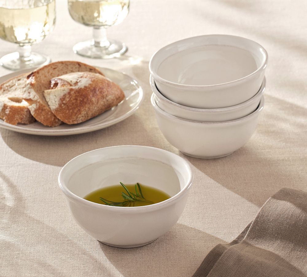 Cambria Handcrafted Stoneware Dip Bowls - Set of 4