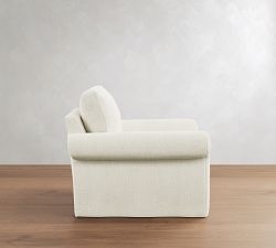 Pearce Roll Arm Deep Seat Slipcovered Chair