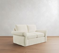 Pearce Roll Arm Deep Seat Slipcovered Sofa (72"&ndash;118")