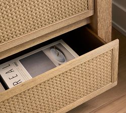 Marina Cane Nightstand (32")