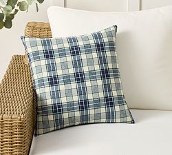 Plaid Outdoor Pillow