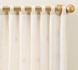Lilah Suzani Embroidered Curtain