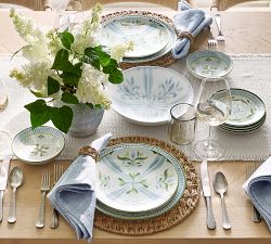 Chambray Tile Multi Stoneware Dinnerware Collection