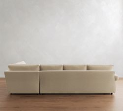 Pearce Roll Arm Deep Seat Return Bumper Sectional (119"&ndash;149")