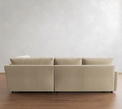 Pearce Square Arm Deep Seat 3-Piece Bumper Sectional (123")